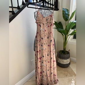 REFORMATION long floral dress, size S